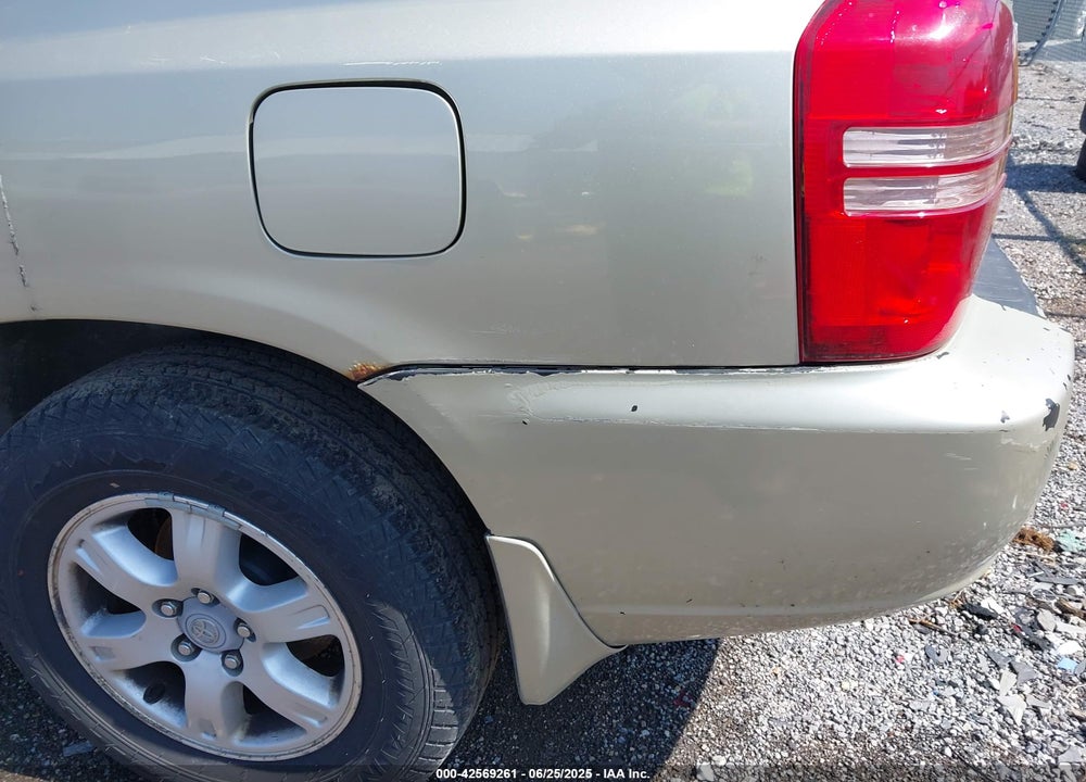 2003 TOYOTA HIGHLANDER V6 VIN: JTEHF21A630130367