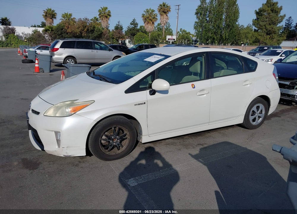 2014 TOYOTA PRIUS VIN: JTDKN3DU7E1754796