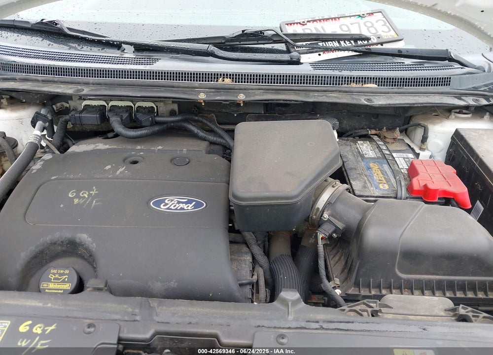 2012 FORD EDGE VIN: 2FMDK4KC4CBA80010