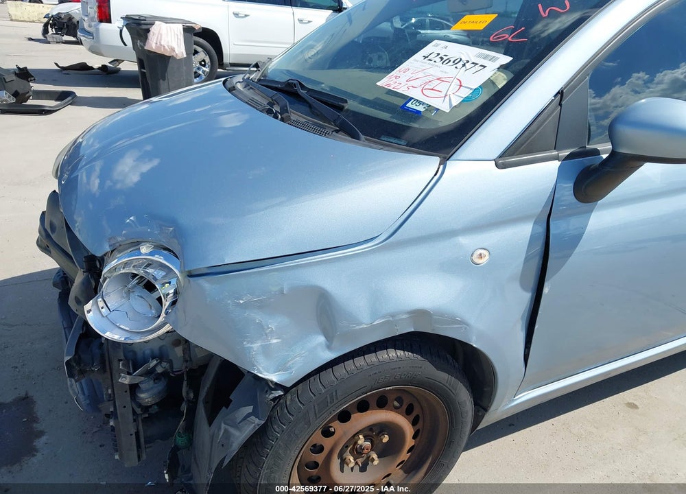 2013 FIAT 500 VIN: 3C3CFFAR5DT531090