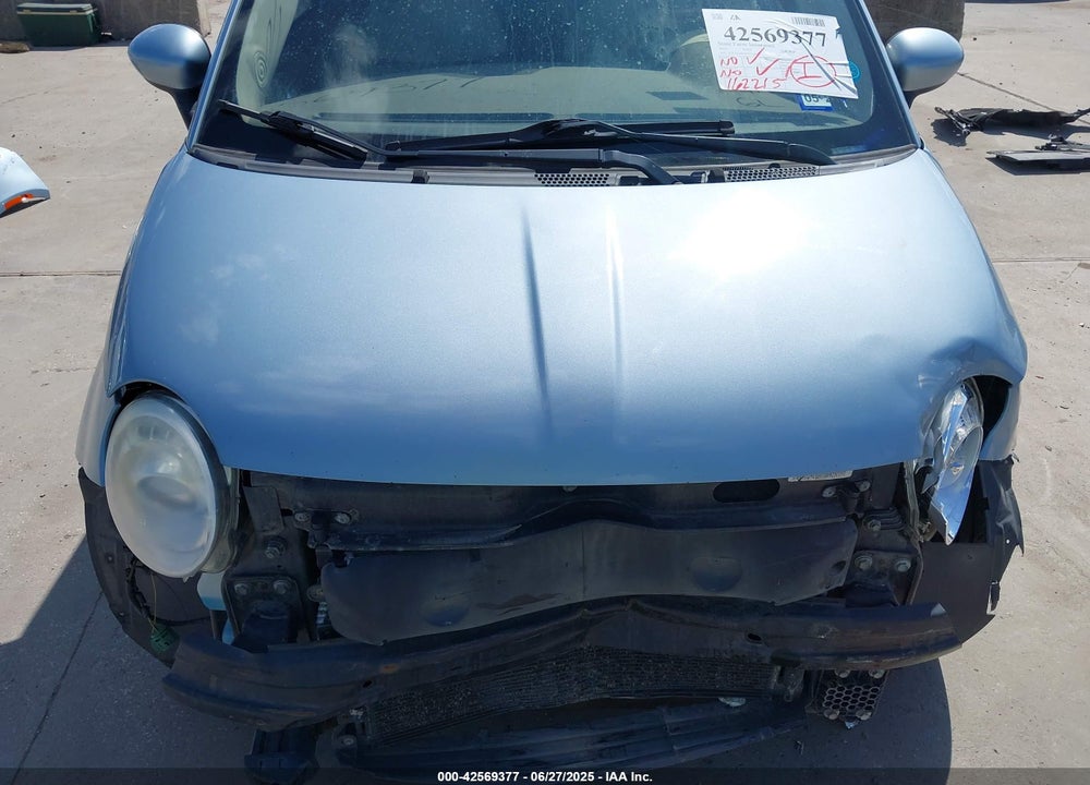 2013 FIAT 500 VIN: 3C3CFFAR5DT531090