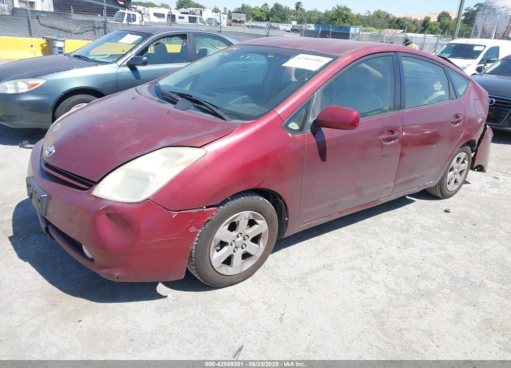 2005 TOYOTA PRIUS VIN: JTDKB20U553020087