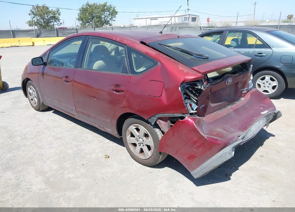 2005 TOYOTA PRIUS VIN: JTDKB20U553020087