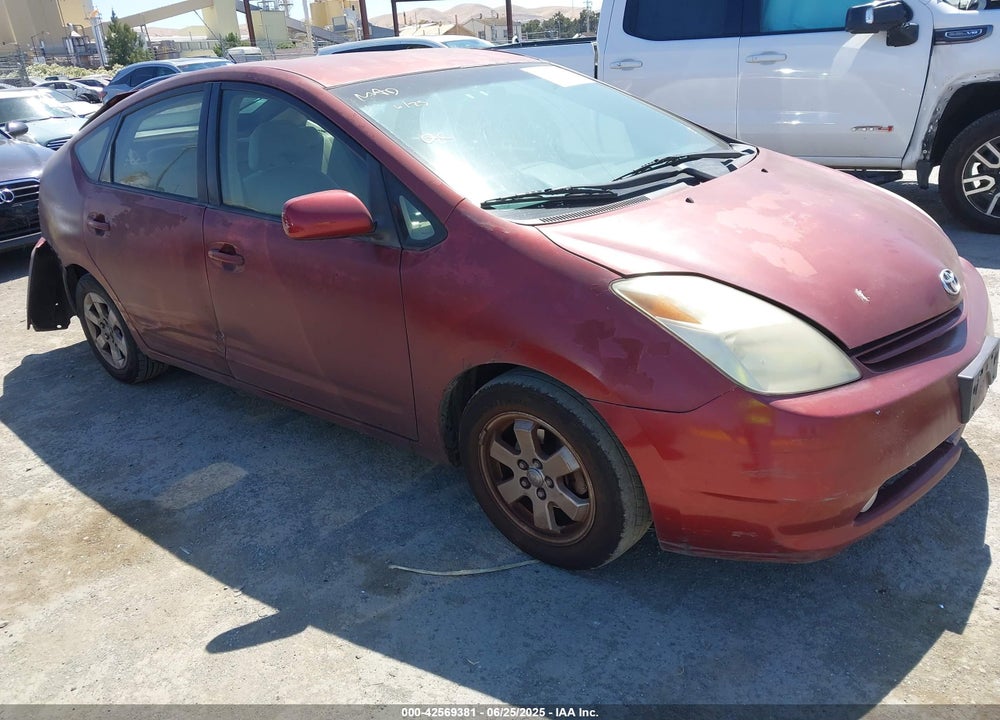 2005 TOYOTA PRIUS VIN: JTDKB20U553020087