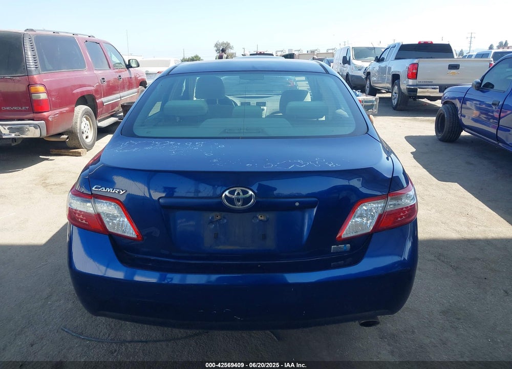 2007 TOYOTA CAMRY HYBRID VIN: JTNBB46K973041878
