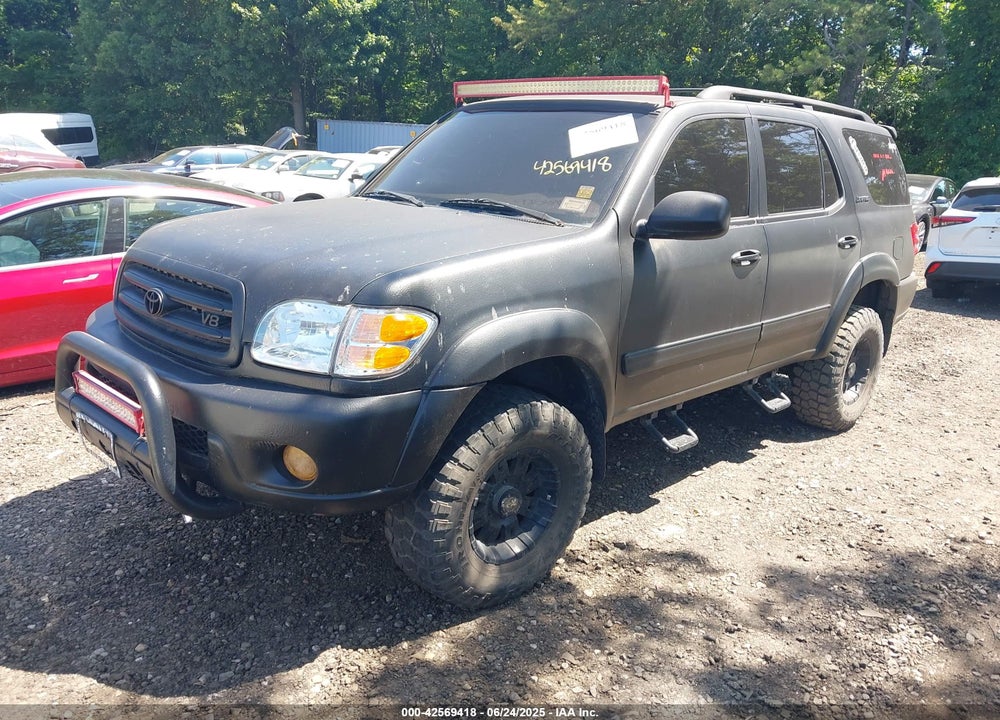 2001 TOYOTA SEQUOIA LIMITED V8 VIN: 5TDBT48AX1S010084