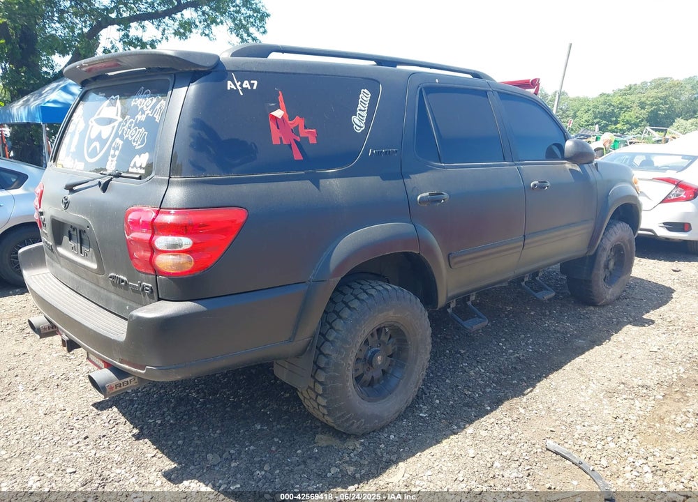 2001 TOYOTA SEQUOIA LIMITED V8 VIN: 5TDBT48AX1S010084