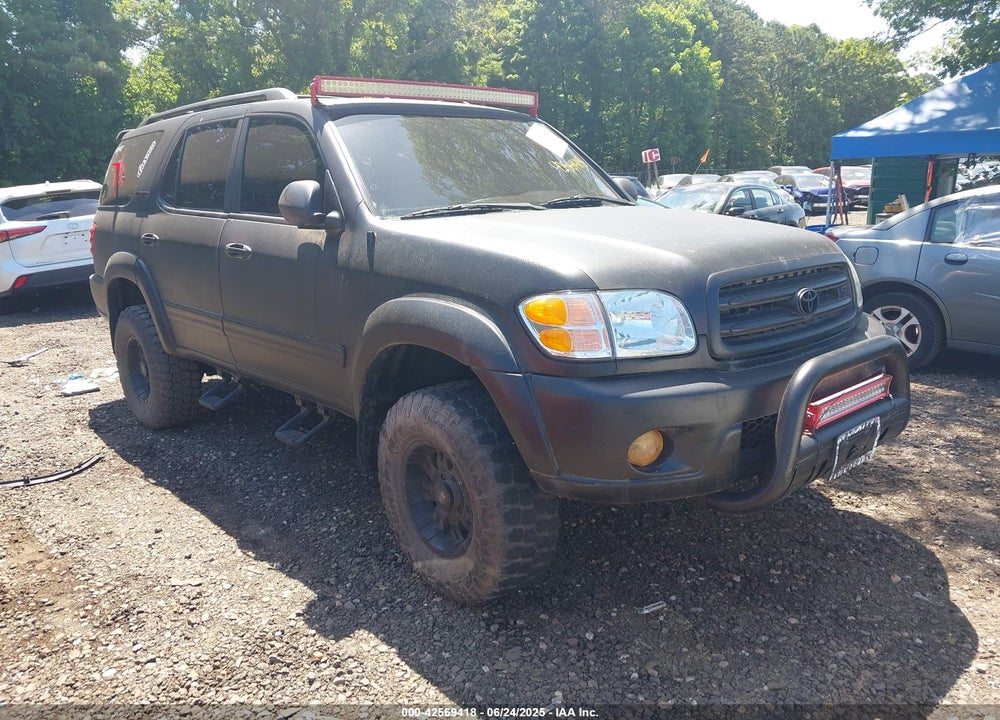 2001 TOYOTA SEQUOIA LIMITED V8 VIN: 5TDBT48AX1S010084