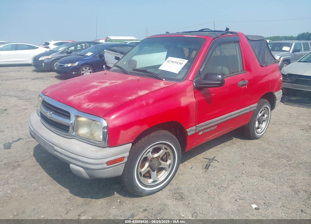 2002 CHEVROLET TRACKER VIN: 2CNBJ18C826953099