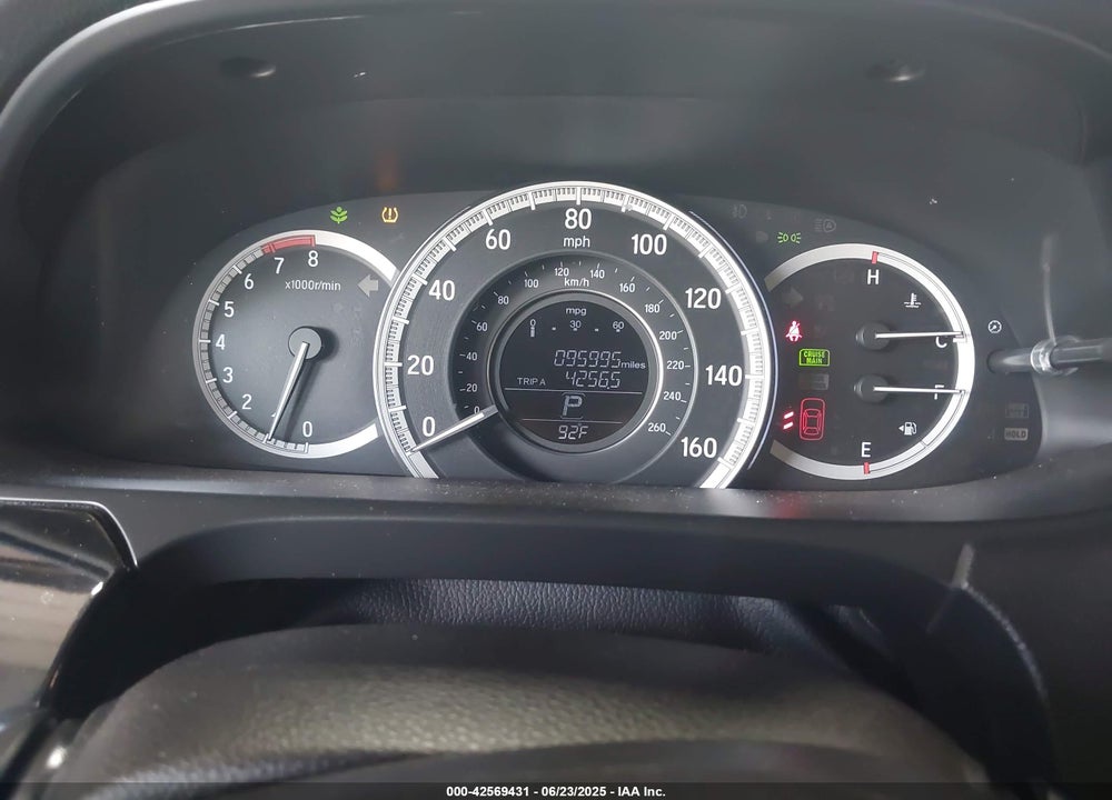 2017 HONDA ACCORD LX VIN: 1HGCR2F31HA058853