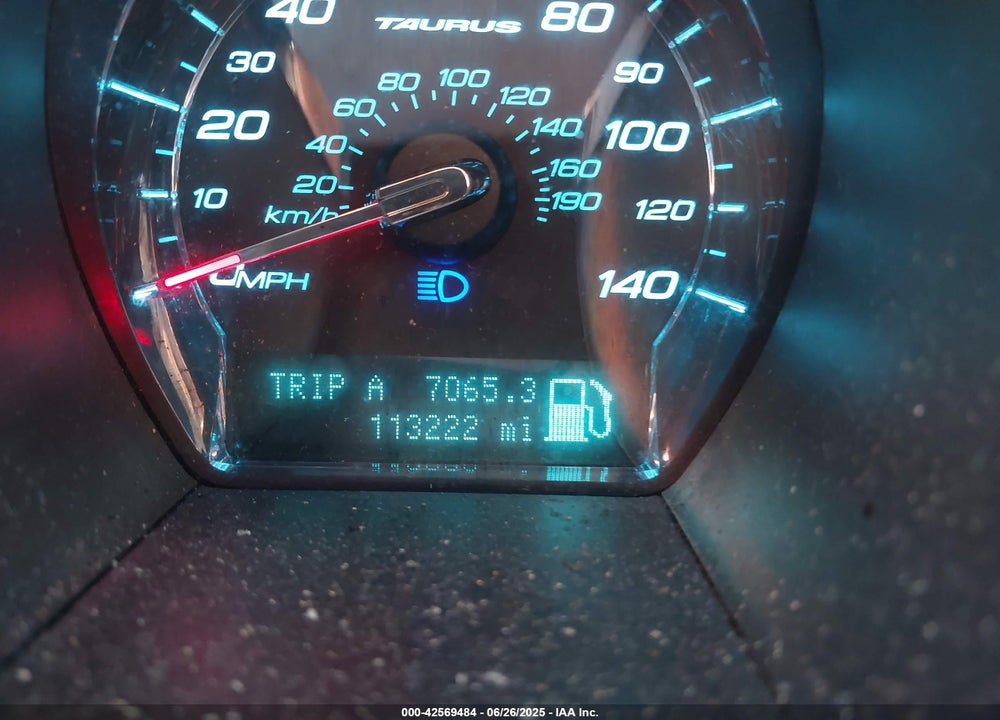 2010 FORD TAURUS VIN: 1FAHP2EW5AG113464