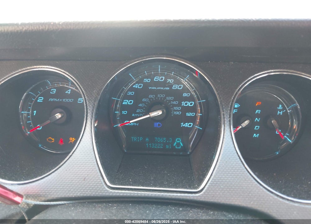 2010 FORD TAURUS VIN: 1FAHP2EW5AG113464