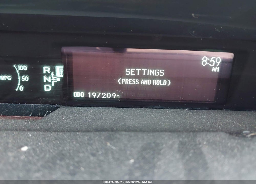 2011 TOYOTA PRIUS VIN: JTDKN3DU6B0288134