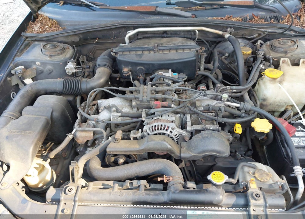2002 SUBARU IMPREZA OUTBACK SPORT VIN: JF1GG68562G834898