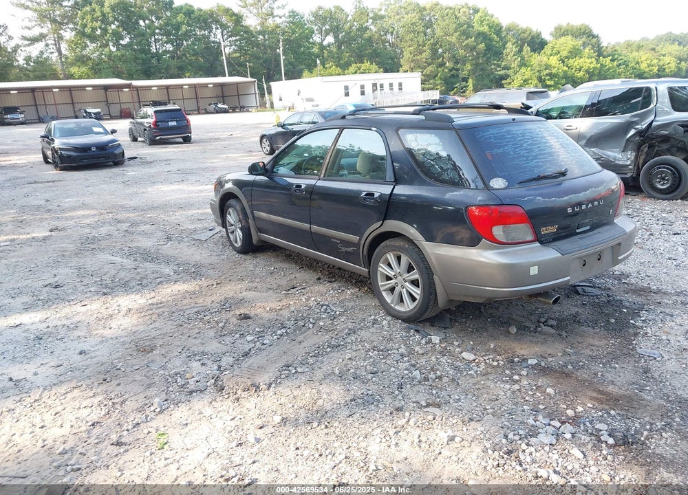 2002 SUBARU IMPREZA OUTBACK SPORT VIN: JF1GG68562G834898