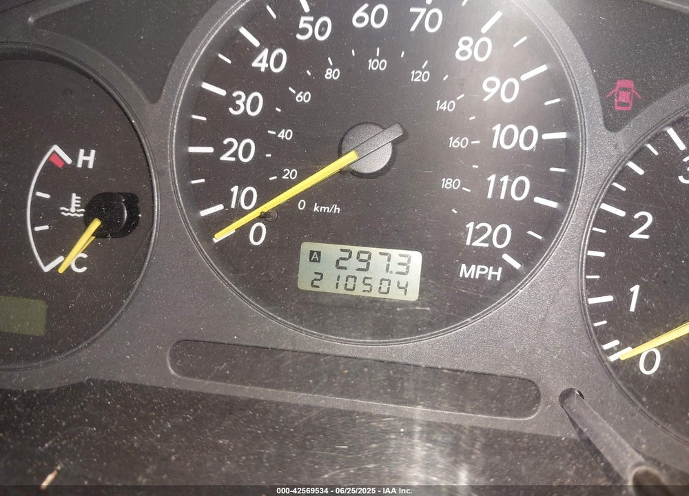 2002 SUBARU IMPREZA OUTBACK SPORT VIN: JF1GG68562G834898