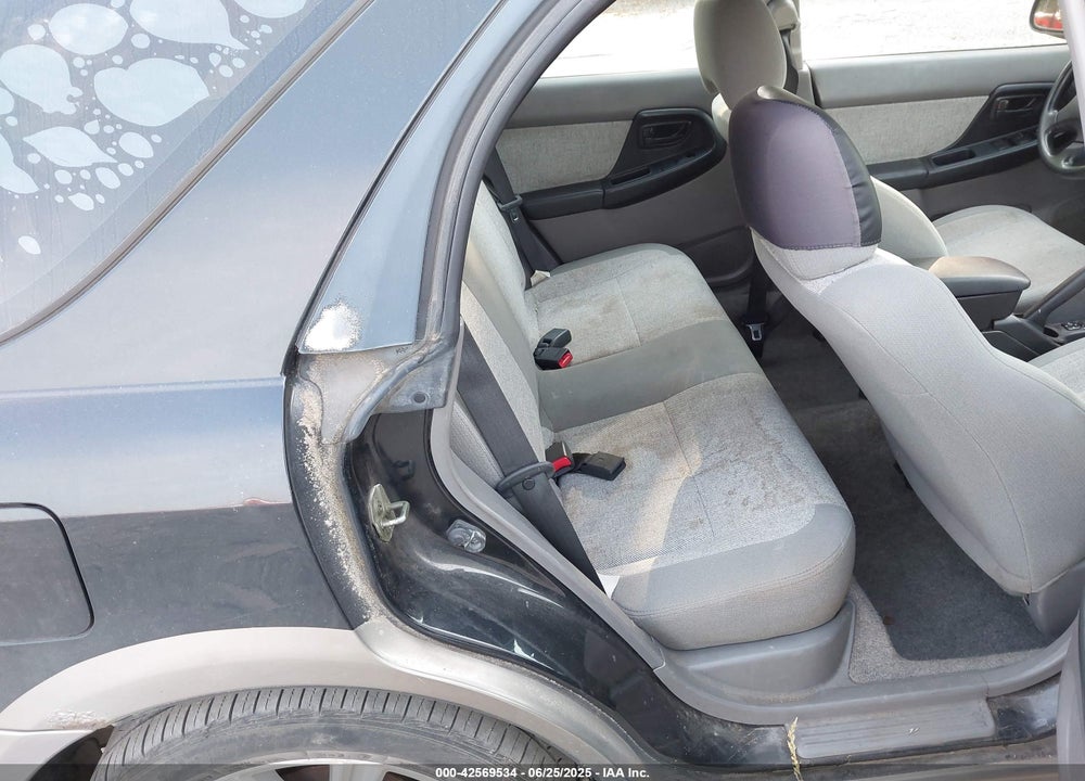 2002 SUBARU IMPREZA OUTBACK SPORT VIN: JF1GG68562G834898