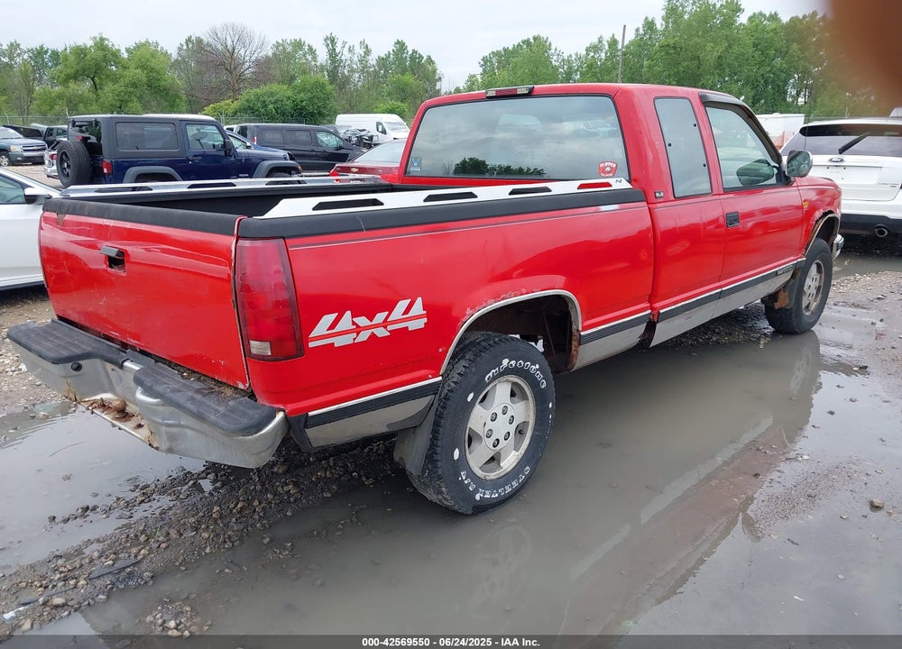 1994 GMC SIERRA VIN: 2GTEK19K4R1548045