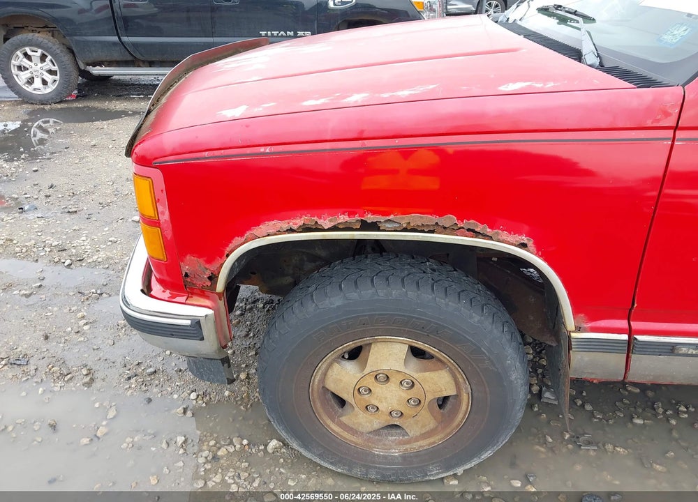 1994 GMC SIERRA VIN: 2GTEK19K4R1548045