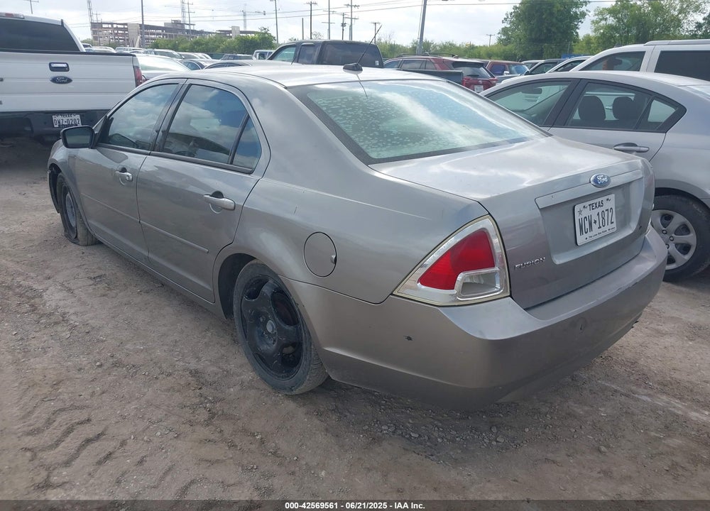 2008 FORD FUSION VIN: 3FAHP06Z78R138589