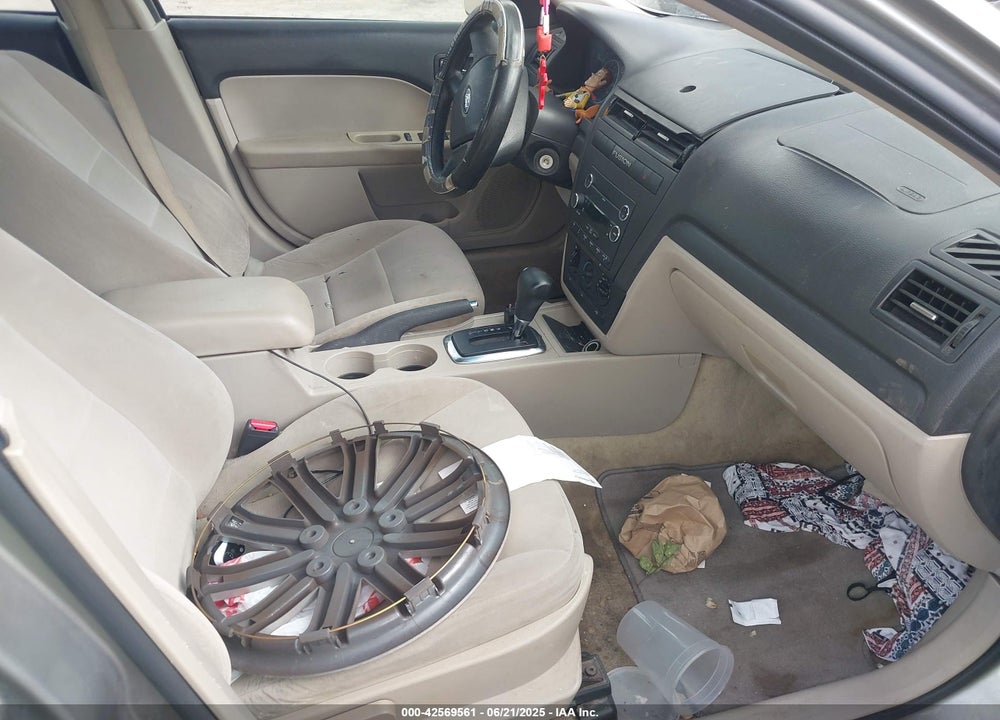 2008 FORD FUSION VIN: 3FAHP06Z78R138589