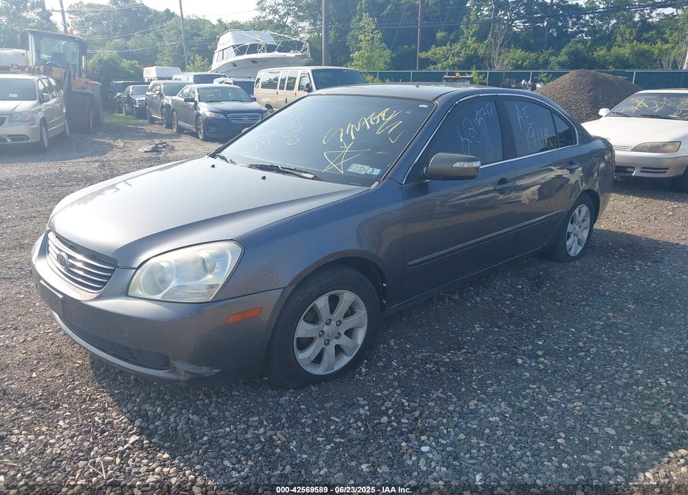 2008 KIA OPTIMA VIN: KNAGE124485171657