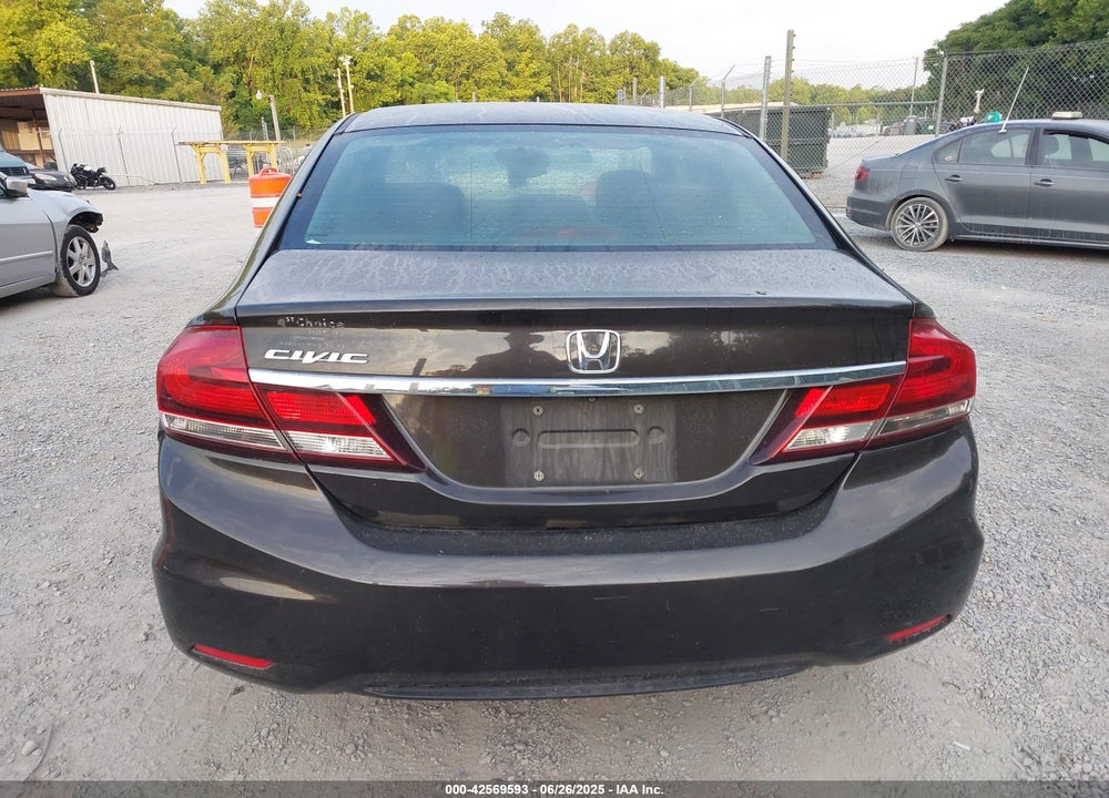 2013 HONDA CIVIC LX VIN: 2HGFB2F59DH569371