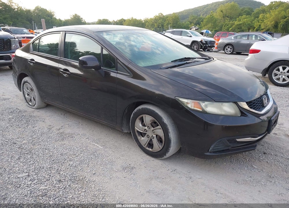 2013 HONDA CIVIC LX VIN: 2HGFB2F59DH569371