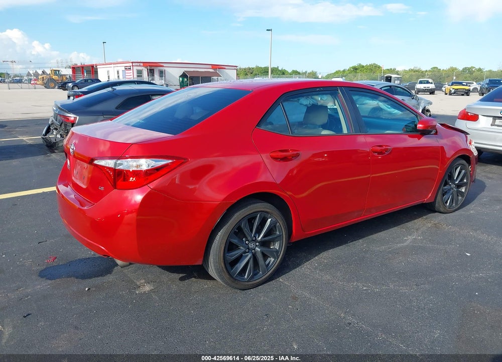 2016 TOYOTA COROLLA VIN: 2T1BURHEXGC594341