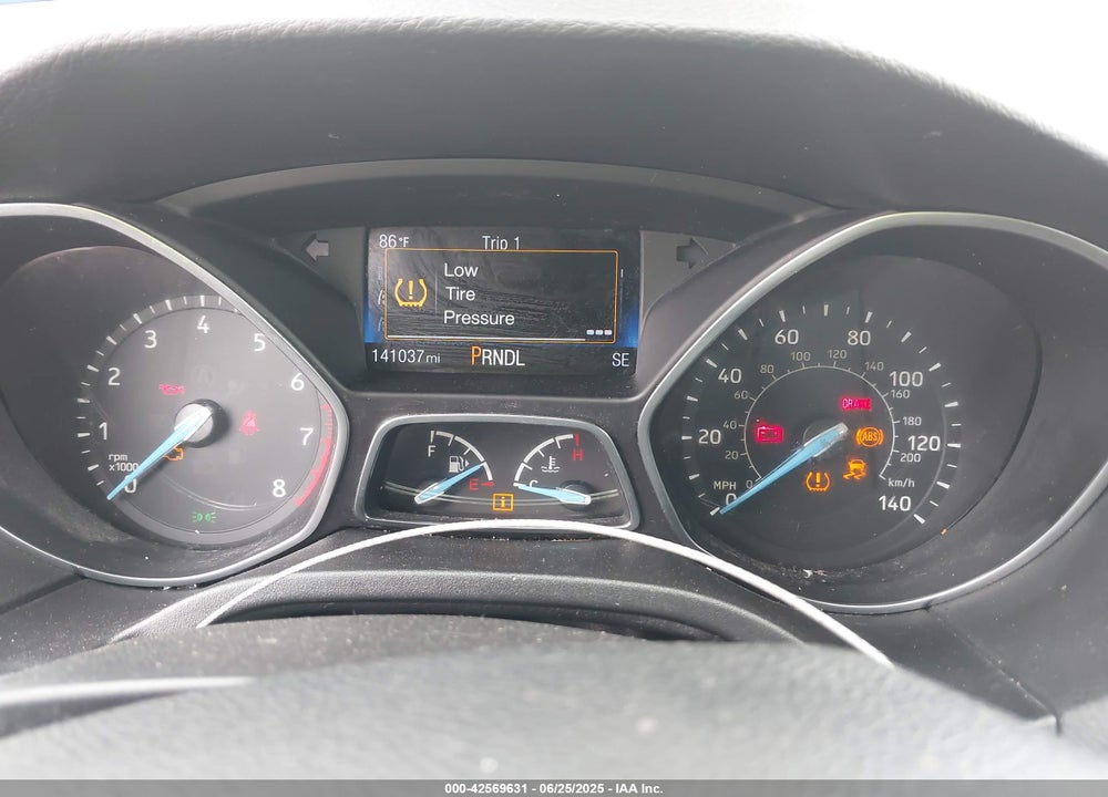 2017 FORD FOCUS VIN: 1FADP3K29HL280952