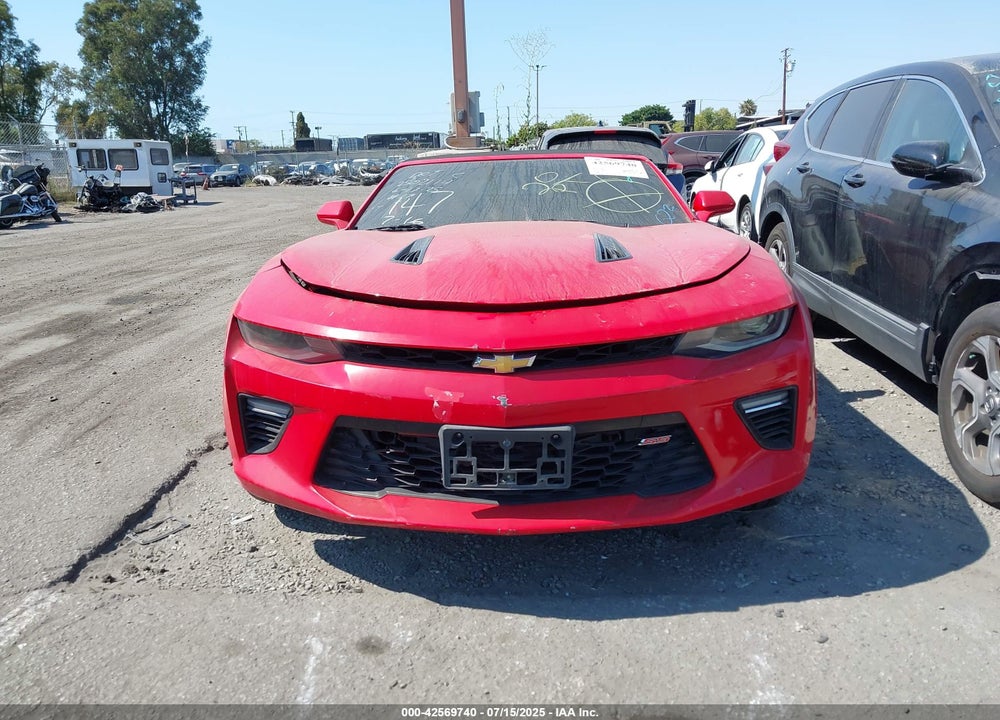 2017 CHEVROLET CAMARO 1SS VIN: 1G1FF3D77H0208916