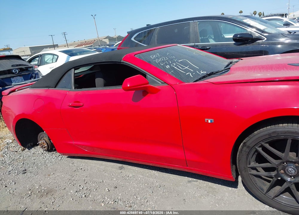 2017 CHEVROLET CAMARO 1SS VIN: 1G1FF3D77H0208916