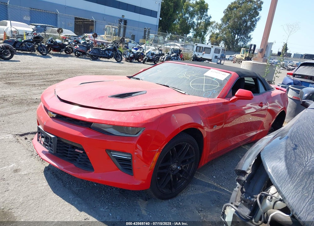 2017 CHEVROLET CAMARO 1SS VIN: 1G1FF3D77H0208916
