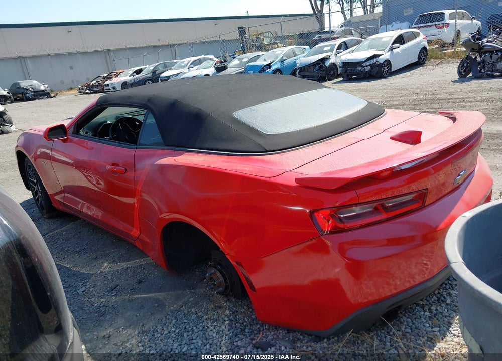 2017 CHEVROLET CAMARO 1SS VIN: 1G1FF3D77H0208916