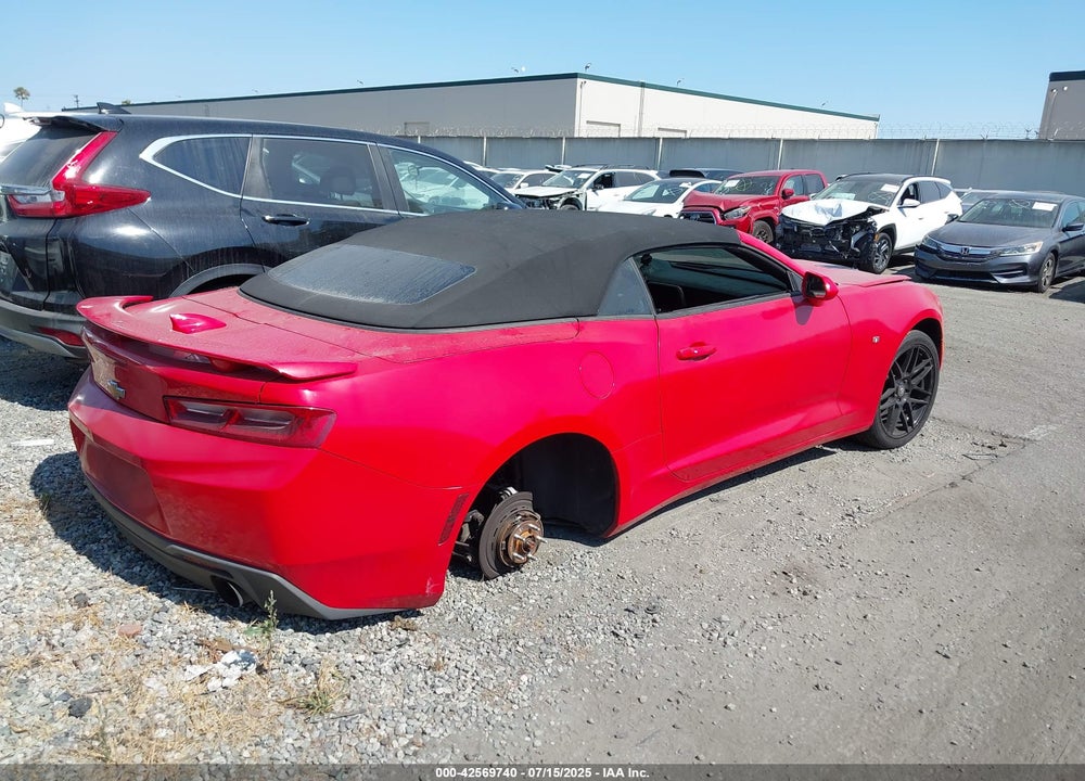 2017 CHEVROLET CAMARO 1SS VIN: 1G1FF3D77H0208916
