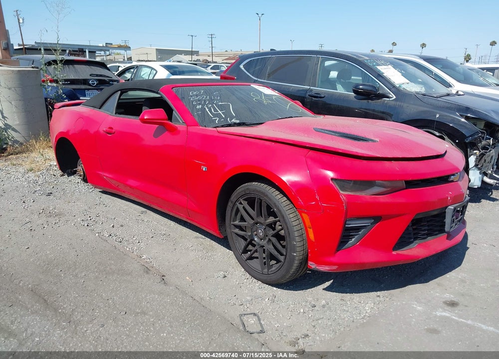 2017 CHEVROLET CAMARO 1SS VIN: 1G1FF3D77H0208916