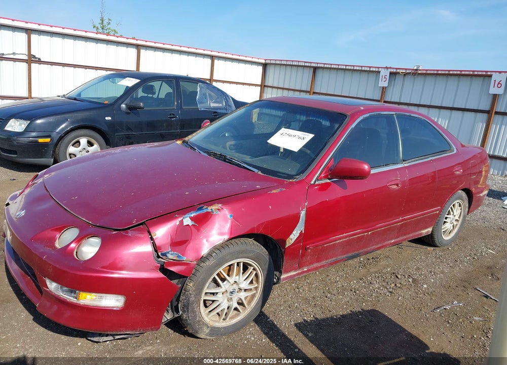 2001 ACURA INTEGRA LS VIN: JH4DB75521S001177