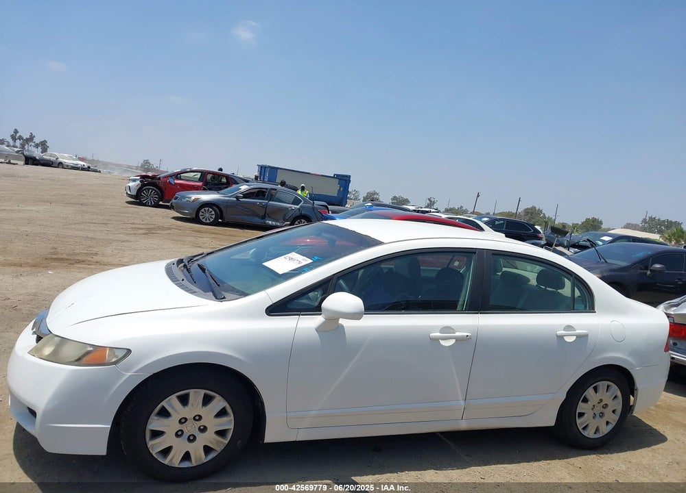 2009 HONDA CIVIC VIN: 1HGFA46539L000153