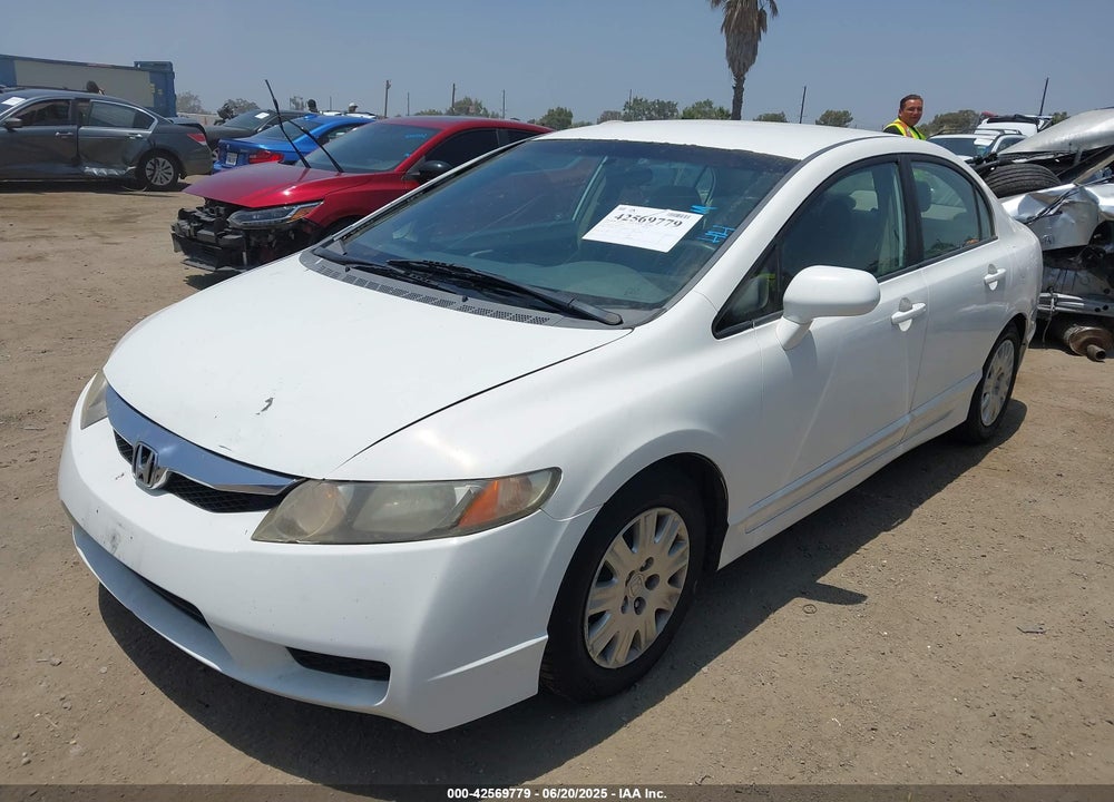 2009 HONDA CIVIC VIN: 1HGFA46539L000153
