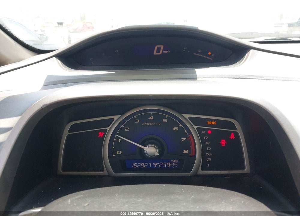 2009 HONDA CIVIC VIN: 1HGFA46539L000153