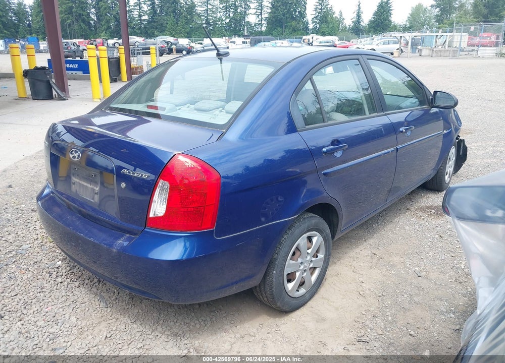 2008 HYUNDAI ACCENT VIN: KMHCN46C48U244080