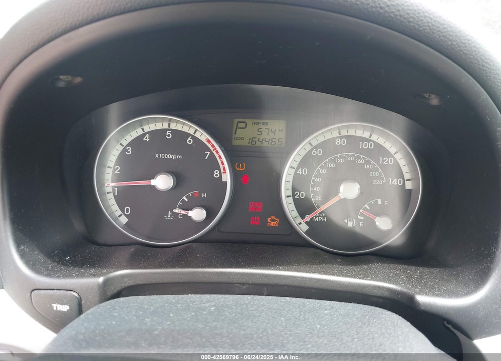 2008 HYUNDAI ACCENT VIN: KMHCN46C48U244080
