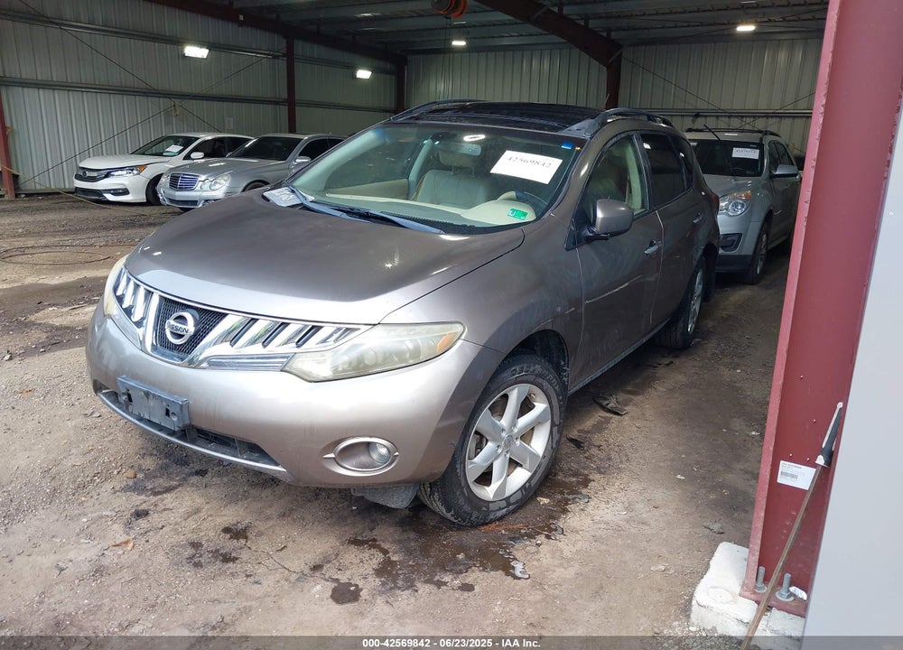 2009 NISSAN MURANO VIN: JN8AZ18U59W031105