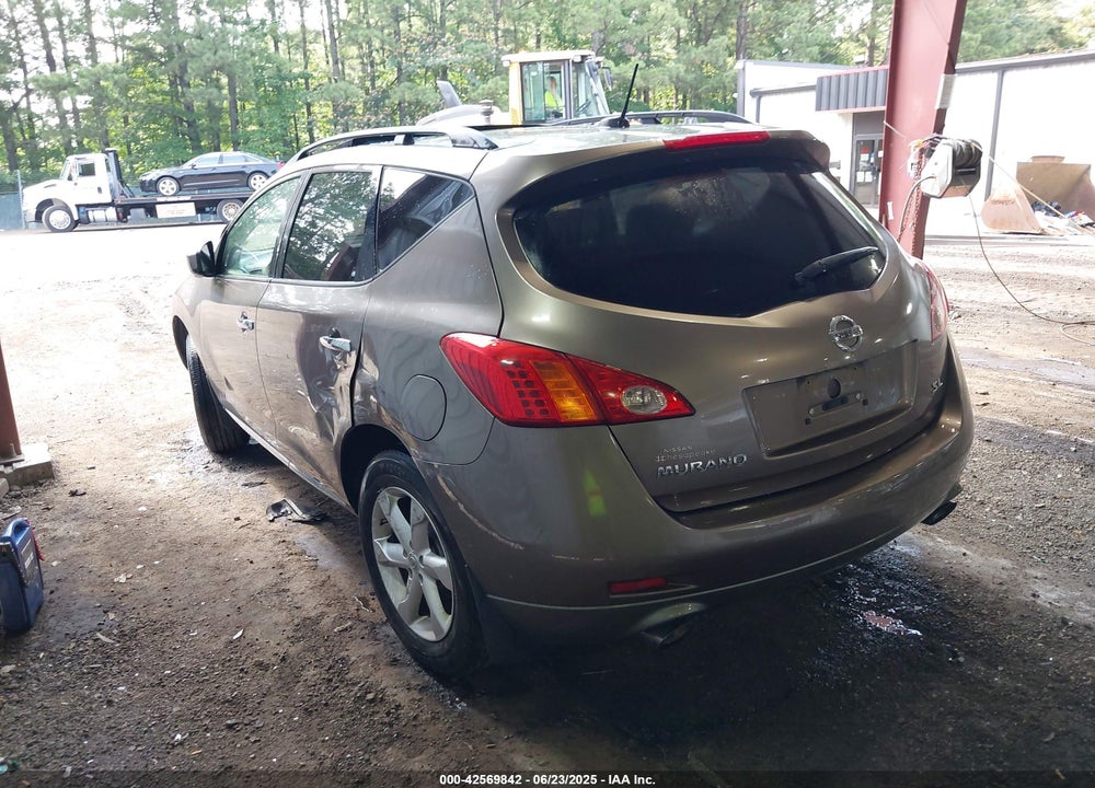 2009 NISSAN MURANO VIN: JN8AZ18U59W031105