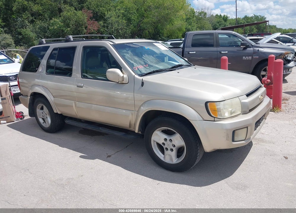 2001 INFINITI QX4 LUXURY VIN: JNRDR09Y61W220287