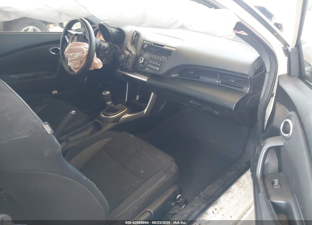 2013 HONDA CR-Z VIN: JHMZF1C47DS003383