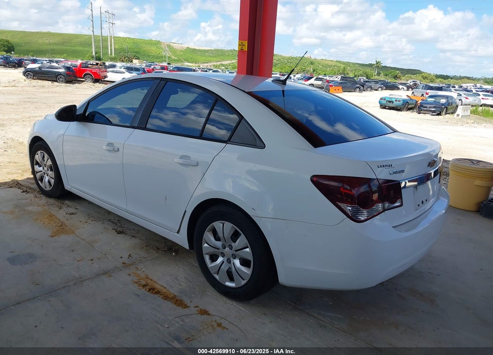 2013 CHEVROLET CRUZE LS MANUAL VIN: 1G1PB5SH8D7124340