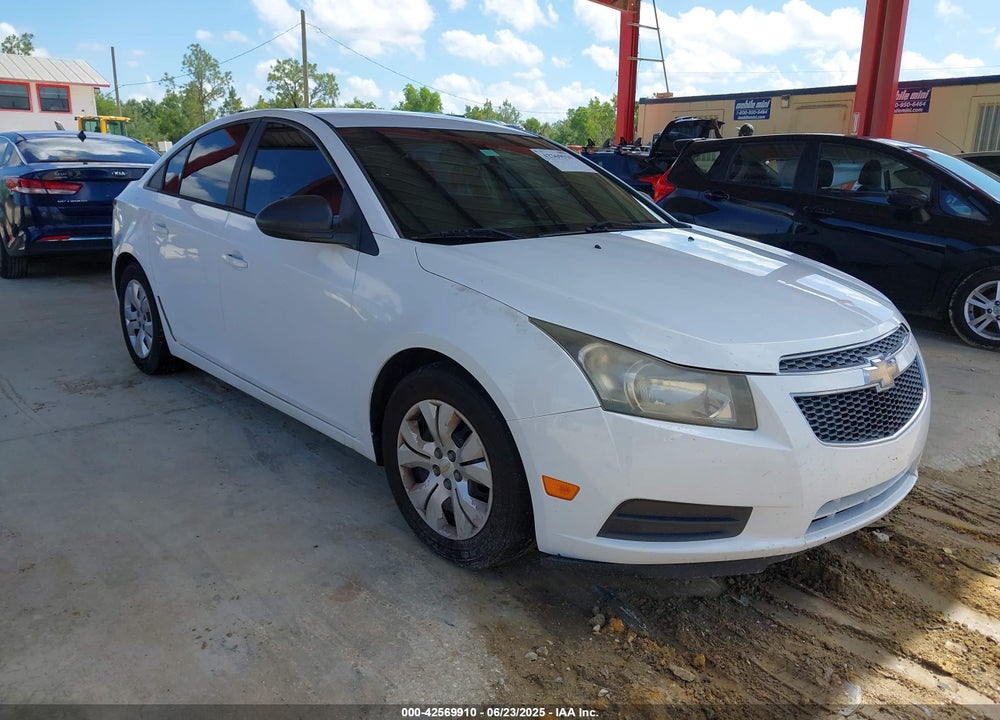 2013 CHEVROLET CRUZE LS MANUAL VIN: 1G1PB5SH8D7124340