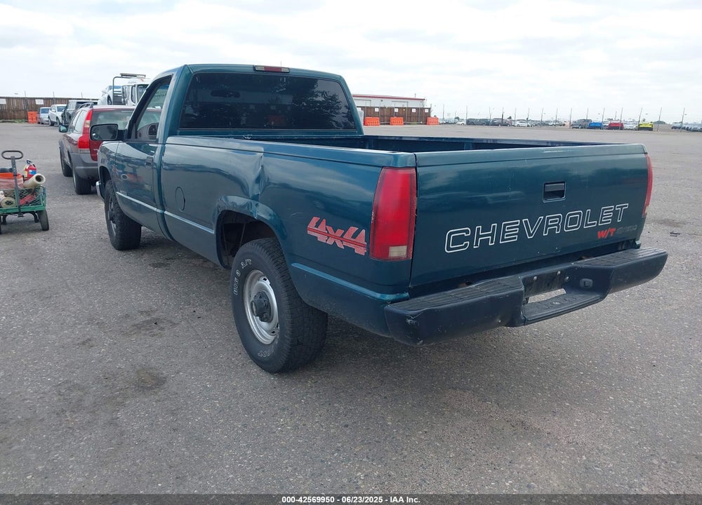 1996 CHEVROLET GMT-400 K1500 VIN: 1GCEK14W3TZ121075
