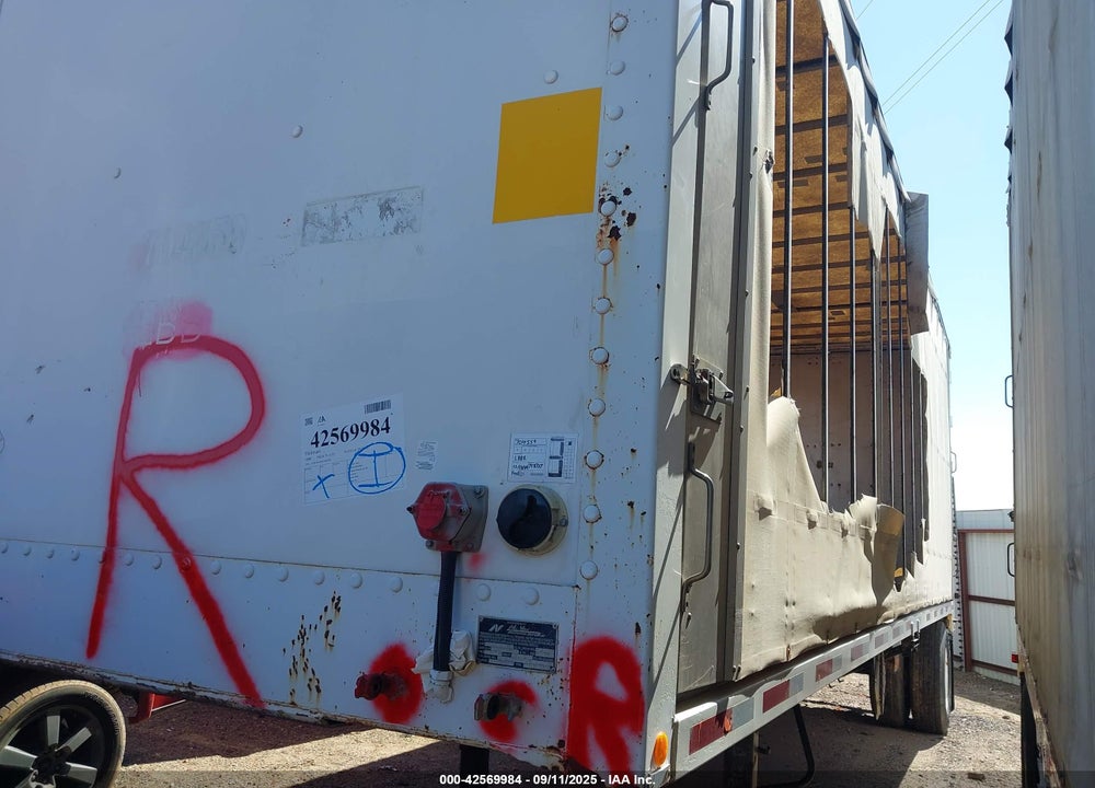 2000 TRLR PLATE 28 BULK TRAILER VIN: 1N9F281P0Y1045704